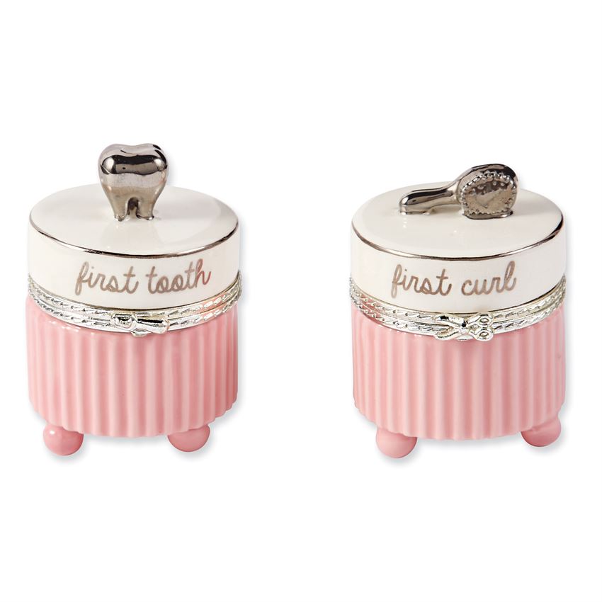 Pink & Platinum Tooth and Curl Set