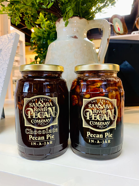 The Great San Saba River Pecan Co. Pie In a Jar