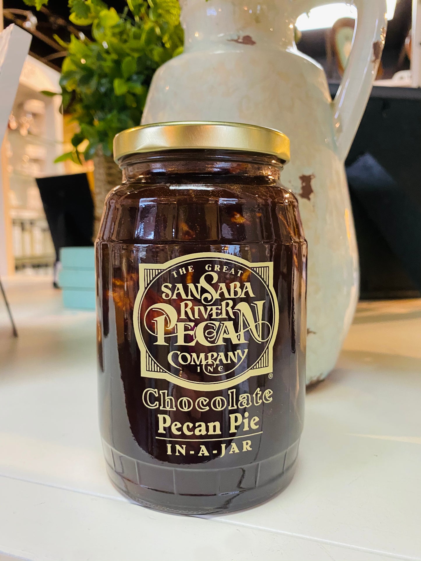 The Great San Saba River Pecan Co. Pie In a Jar